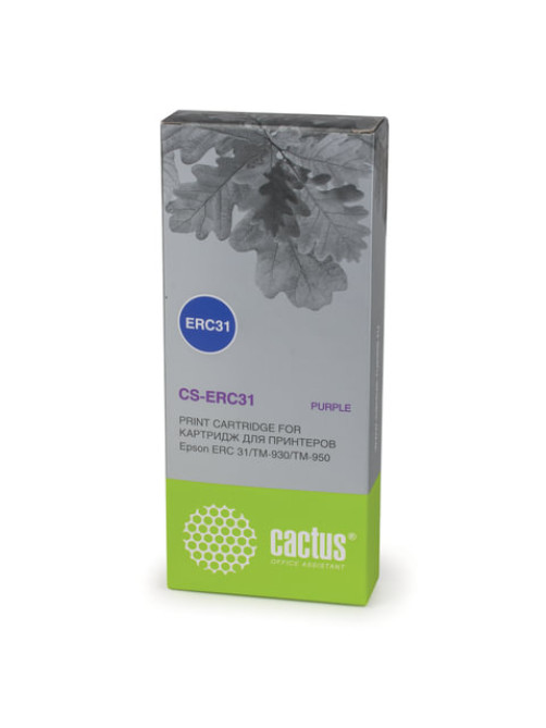 Картридж матричный CACTUS (CS-ERC31) для EPSON TM-930/950, пурпурный