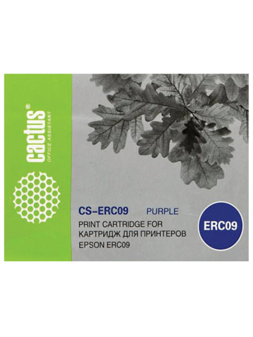 Картридж матричный CACTUS (CS-ERC09) для EPSON ERC09, пурпурный, ресурс 220 тыс. знаков