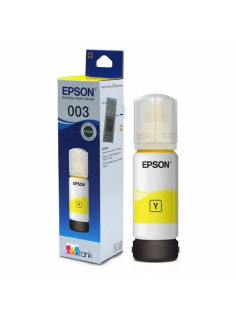 Чернила EPSON 003 (C13T00V498) для СНПЧ EPSON L3210/L3216/L3218, желтые, ОРИГИНАЛЬНЫЕ