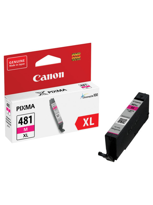 Картридж струйный CANON (CLI-481M XL) для PIXMA TS704 / TS6140, пурпурный, ресурс 474 страницы, оригинальный, 2045C001