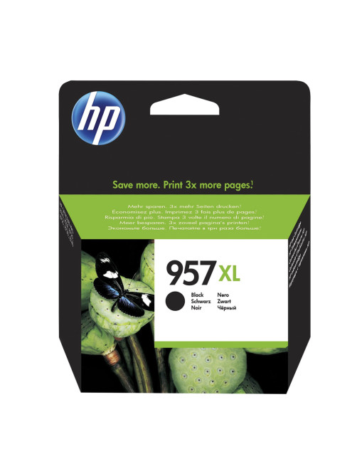 Картридж струйный HP (L0R40AE) Officejet Pro 8210/8720/8725/8730, № 957XL, черный, увеличенный ресурс 3000 стр., оригинальный