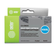 Картридж струйный CACTUS (CS-CN045) для HP OfficeJet 8100/ 8600, черный
