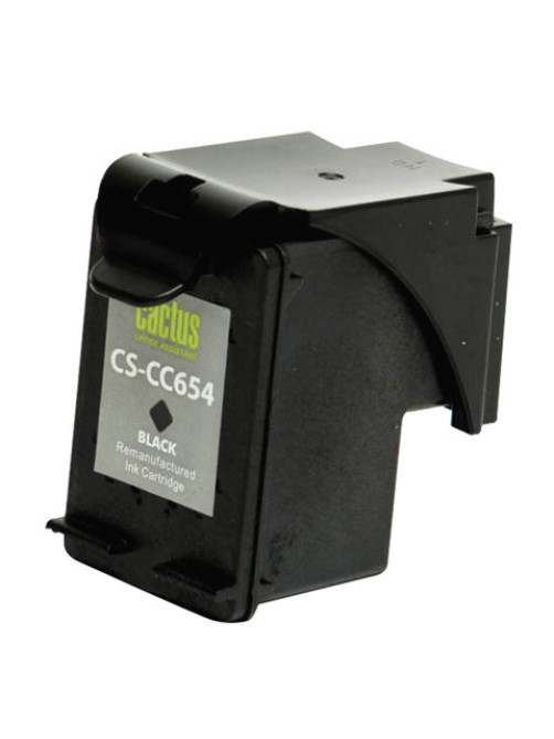 Картридж струйный CACTUS (CS-CC654) для HP Officejet J4580/4640/4680, черный