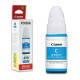 Чернила CANON (GI-490С) для СНПЧ Pixma G1400\G2400\G3400, голубые, ресурс 7000 стр., оригинальные, 0664C001
