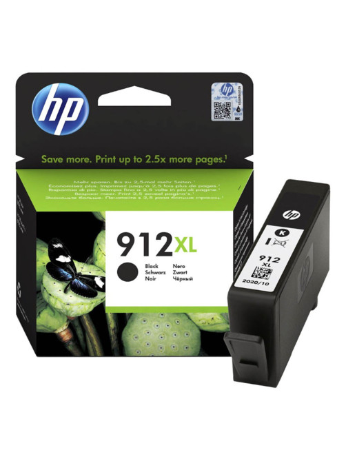 Картридж струйный HP (3YL84AE) для HP OfficeJet Pro 8023, №912XL черный, ресурс 825 страниц, оригинальный