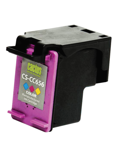 Картридж струйный CACTUS (CS-CC656) для HP OfficeJet J4580/J4660/J4680, цветной