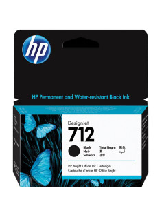 Картридж струйный для плоттера HP (3ED70A) DesignJet T230/T250/T630/T650, №712, черный, оригинальный