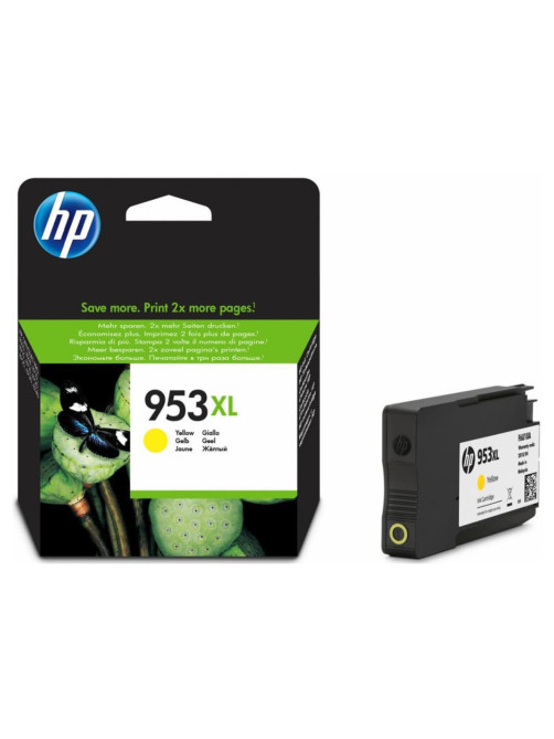Картридж струйный HP (F6U18AE) Officejet Pro 8710/8210 №953XL, желтый, увеличенный ресурс 1600 стр., оригинальный