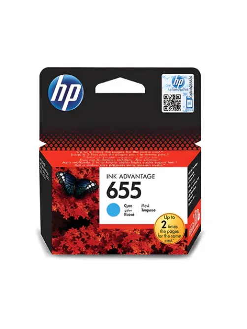 Картридж струйный HP (CZ110AE) Deskjet Ink Advantage 3525/5525/4515/4525 №655, голубой, оригинальный