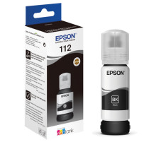 Чернила EPSON 112 (C13T06C14A) для СНПЧ EPSON L11160 /L15150 /L15160 /L6550/L6570, черные, ОРИГИНАЛЬНЫЕ