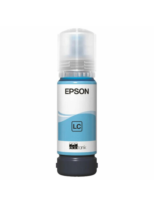 Чернила EPSON 108 (C13T09C54A) для СНПЧ EPSON L8050 /L8100 /L18050, светло-голубые, ОРИГИНАЛЬНЫЕ