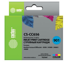Картридж струйный CACTUS (CS-CC656) для HP OfficeJet J4580/J4660/J4680, цветной