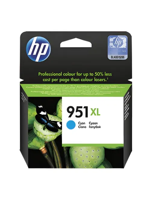 Картридж струйный HP (CN046AE) OfficeJet 8100/8600 №951XL, голубой, оригинальный