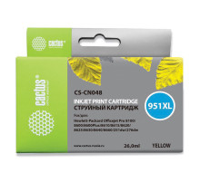 Картридж струйный CACTUS (CS-CN048) для HP OfficeJet 8100/ 8600, желтый