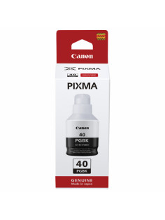 Чернила CANON (GI-40BK) для СНПЧ Pixma G5040/G6040/GM2040, черные, ресурс 6000 страниц, оригинальные, 3385C001