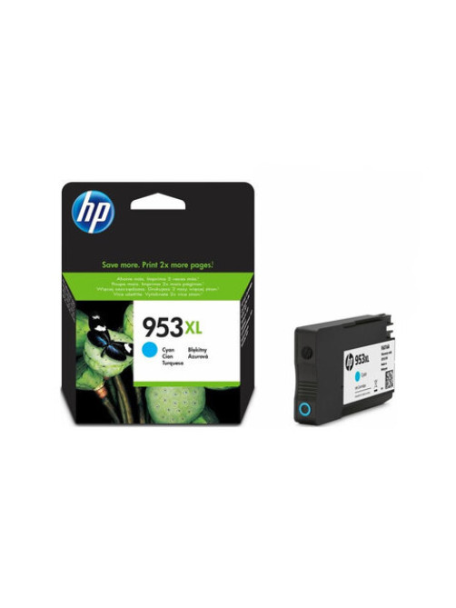 Картридж струйный HP (F6U16AE) Officejet Pro 8710/8210, №953XL, голубой, увеличенный ресурс 1600 стр., оригинальный