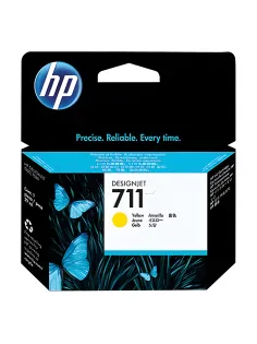 Картридж струйный для плоттера HP (CZ132A) DesignJet T120/T520, №711, желтый, оригинальный