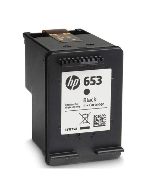 Картридж струйный HP (3YM75AE) DeskJet Plus Ink Advantage 6075/6475, №653, черный, 360 страниц, оригинальный