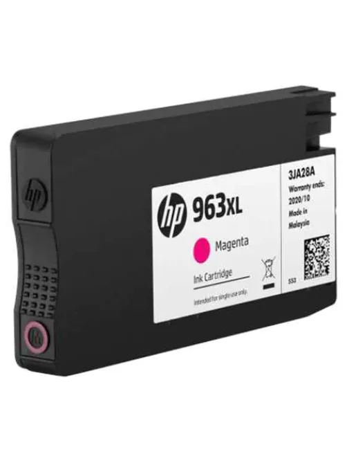 Картридж струйный HP (3JA28AE) для HP OfficeJet Pro 9010/9013/9020/9023, №963XL пурпурный, ресурс 1600 страниц