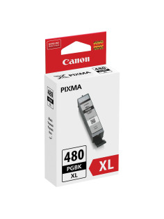 Картридж струйный CANON (PGI-480PGBK XL) для PIXMA TS704 / TS6140, пигмент черный, ресурс 400 страниц, оригинальный, 2023C001