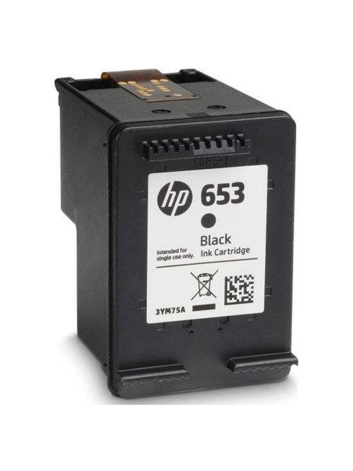 Картридж струйный HP (3YM75AE) DeskJet Plus Ink Advantage 6075/6475, №653, черный, 360 страниц, оригинальный
