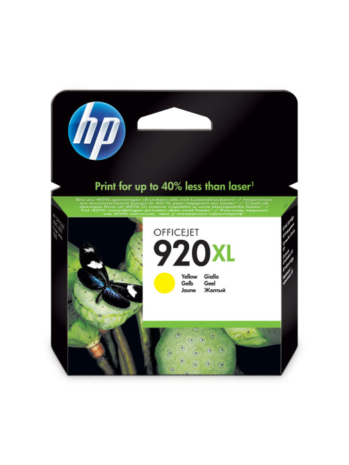 Картридж струйный HP (CD974AE) Officejet 6000/6500/7000, №920, желтый, оригинальный, ресурс 700 стр.