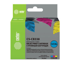 Картридж струйный CACTUS (CS-CB338) для HP OfficeJet J5700/Deskjet D4200, цветной