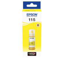 Чернила EPSON 115 (C13T07D44A) для СНПЧ L8160/L8180, желтые, объем 70 мл, ОРИГИНАЛЬНЫЕ