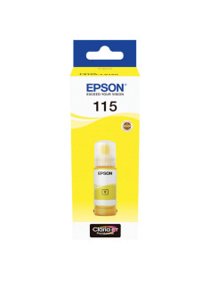 Чернила EPSON 115 (C13T07D44A) для СНПЧ L8160/L8180, желтые, объем 70 мл, ОРИГИНАЛЬНЫЕ