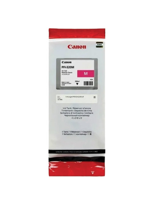 Картридж струйный CANON (PFI-320M) для imagePROGRAF TM-200/205/300/305, пурпурный, 300 мл, оригинальный, 2892C001