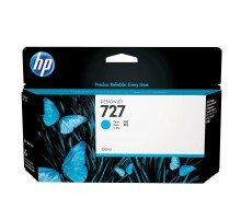 Картридж струйный для плоттера HP (B3P19A) Designjet T920/1500, №727, голубой, 130 мл, оригинальный