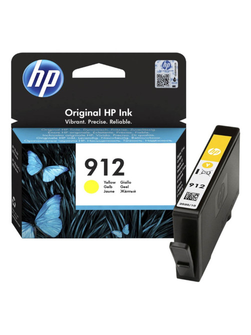 Картридж струйный HP (3YL79AE) для HP OfficeJet Pro 8023, №912 желтый, ресурс 315 страниц, оригинальный