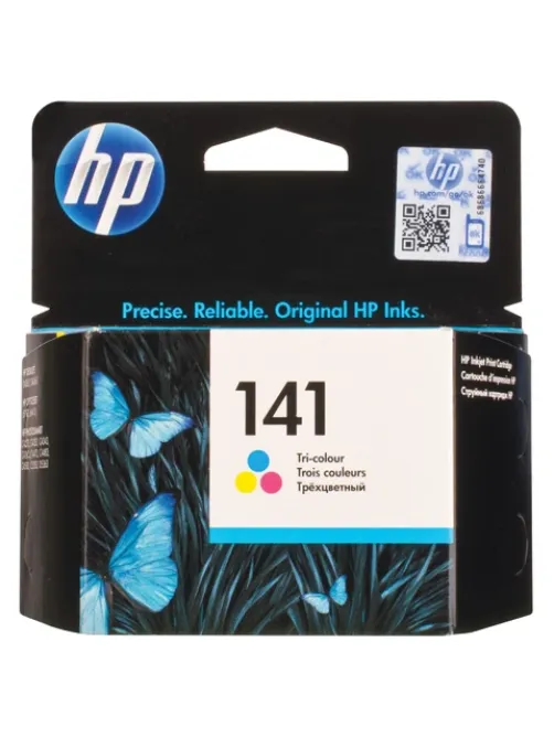 Картридж струйный HP (CB337HE) DJ C4283/C5283/D5363/Officejet J5783 и др, №141, цветной, оригинальный