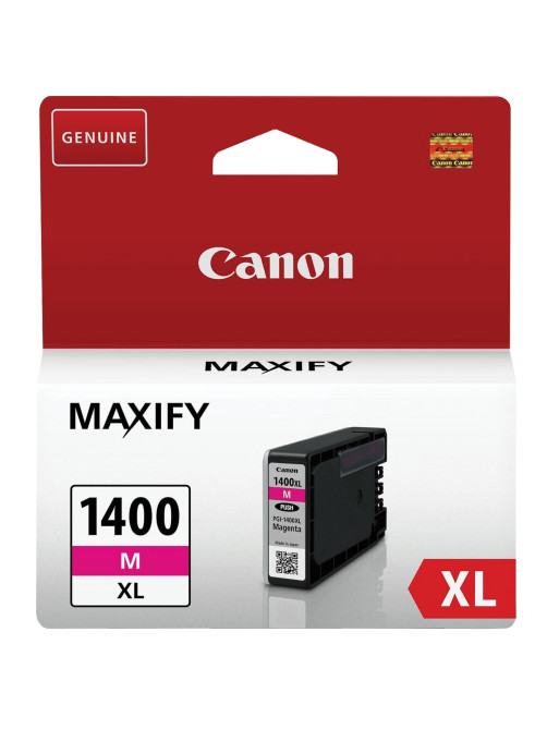 Картридж струйный CANON (PGI-1400XLМ) МВ2040/МВ2340, пурпурный, оригинальный, ресурс 900 стр., 9203B001