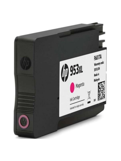 Картридж струйный HP (F6U17AE) Officejet Pro 8710/8210, №953XL пурпурный увеличенный ресурс 1600 стр., оригинальный