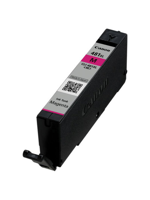 Картридж струйный CANON (CLI-481M XL) для PIXMA TS704 / TS6140, пурпурный, ресурс 474 страницы, оригинальный, 2045C001
