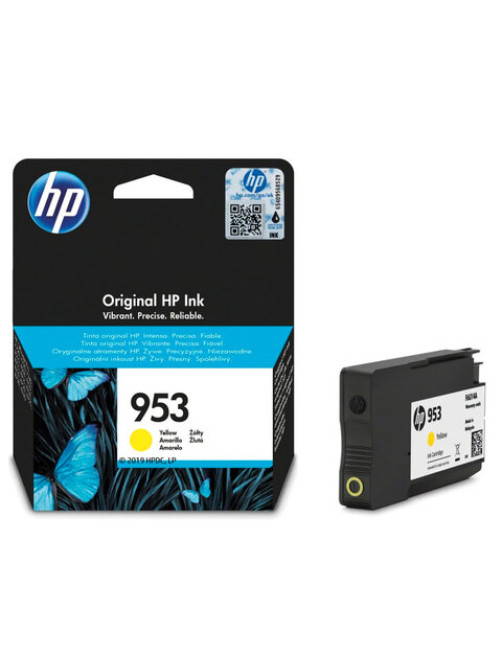 Картридж струйный HP (F6U14AE) Officejet Pro 8710/8210, №953, желтый, ресурс 700 стр., оригинальный