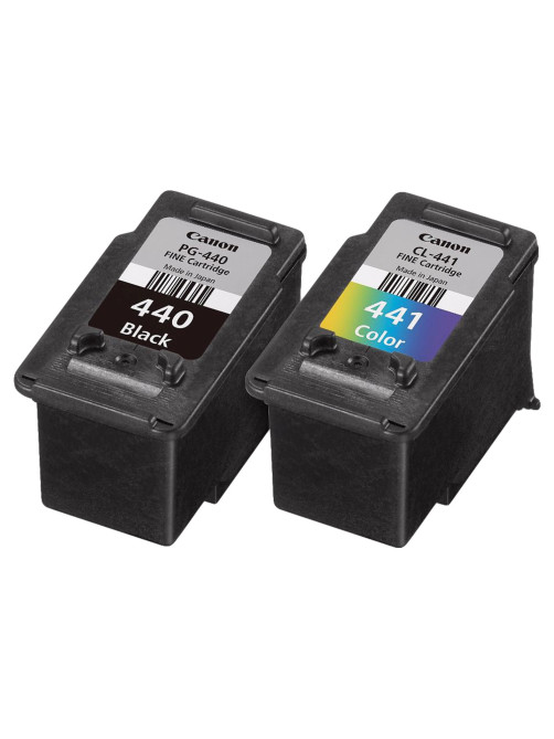 Картридж струйный CANON (PG-440/CL-441) PIXMA MG2140/MG3140, оригинальный КОМПЛЕКТ 2 цвета, 180 страниц, 5219B005