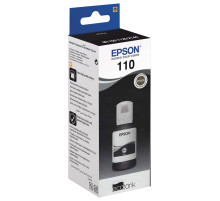 Чернила EPSON 110 (C13T03P14A) для СНПЧ EPSON M1100/1120/2140, черные, ОРИГИНАЛЬНЫЕ