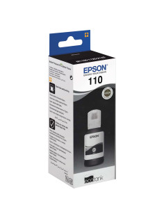 Чернила EPSON 110 (C13T03P14A) для СНПЧ EPSON M1100/1120/2140, черные, ОРИГИНАЛЬНЫЕ