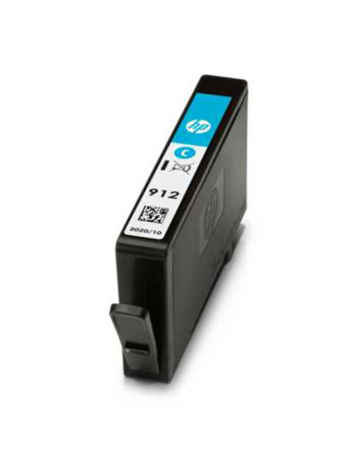 Картридж струйный HP (3YL77AE) для HP OfficeJet Pro 8023, №912 голубой, ресурс 315 страниц, оригинальный
