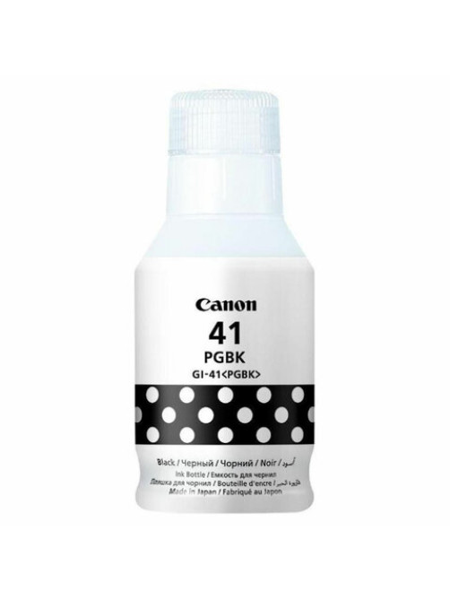Чернила CANON (GI-41PGBK) для G1400/G2400/G3400, черные, 6000 стр., ОРИГИНАЛЬНЫЕ, 4528C001
