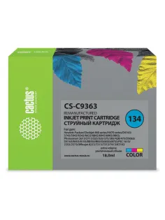 Картридж струйный CACTUS (CS-C9363) для HP Photosmart 2573/DeskJet 6943, цветной