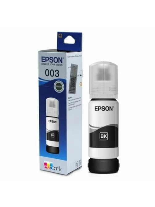 Чернила EPSON 003 (C13T00V198) для СНПЧ EPSON L3210/L3216/L3218, черные, ОРИГИНАЛЬНЫЕ