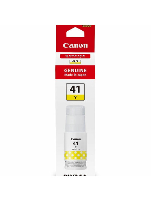 Чернила CANON (GI-41Y) для G1400/G2400/G3400, желтые, 7700 стр., ОРИГИНАЛЬНЫЕ, 4545C001