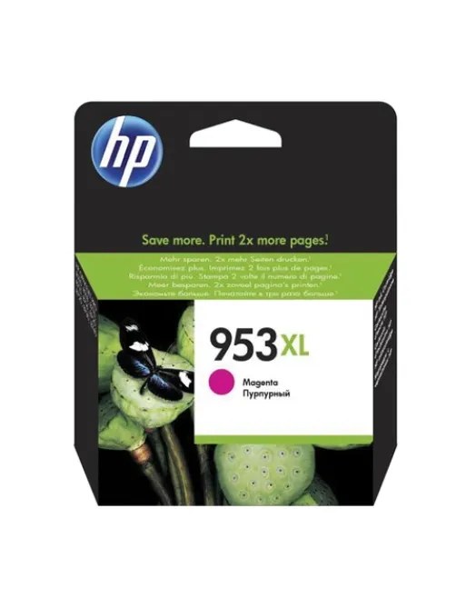 Картридж струйный HP (F6U17AE) Officejet Pro 8710/8210, №953XL пурпурный увеличенный ресурс 1600 стр., оригинальный