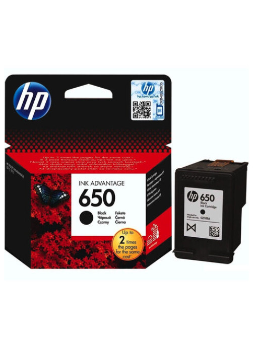 Картридж струйный HP (CZ101AE) Deskjet Ink Advantage 2515/2516 №650, черный, оригинальный