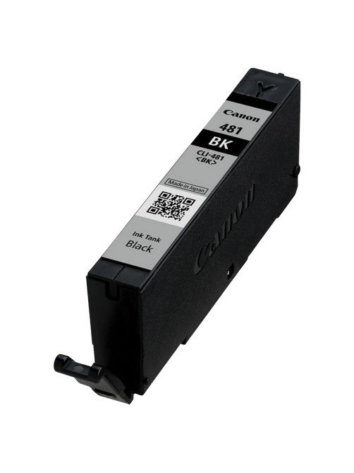 Картридж струйный CANON (CLI-481BK) для PIXMA TS704 / TS6140, черный, ресурс 1478 страниц, оригинальный, 2101C001