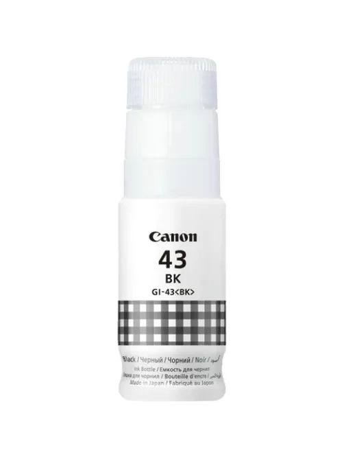 Чернила CANON (GI-43BK) для СНПЧ Pixma G540 / G640, черные, 3700 стр., оригинальные, 4698C001