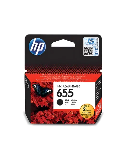 Картридж струйный HP (CZ109AE) Deskjet Ink Advantage 3525/5525/4515/4525 №655, черный, оригинальный